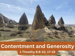 Contentment and Generosity